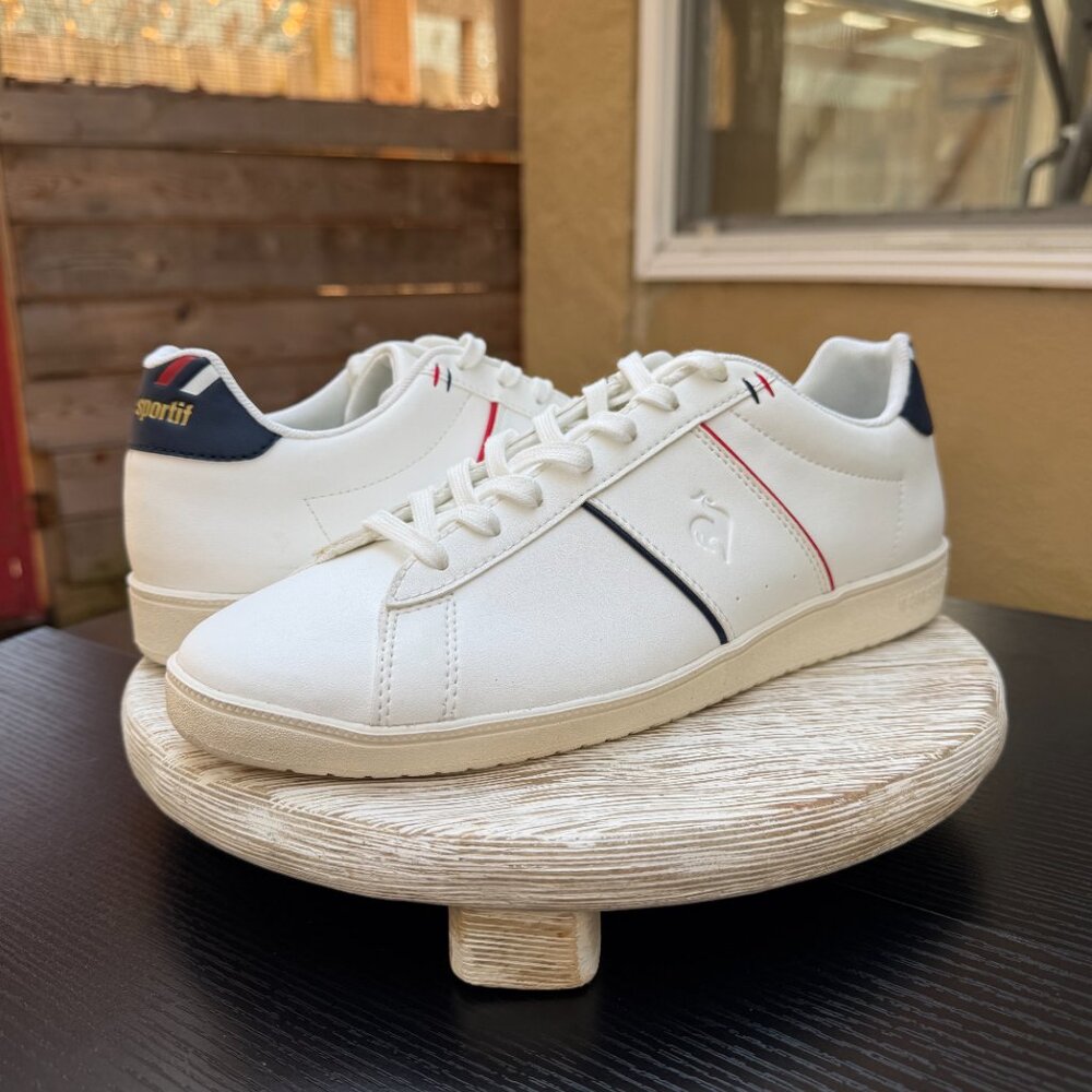 Le Coq Sportif Chateau II Men's Court Sneakers 9 Preppy Classic Tennis Shoe New